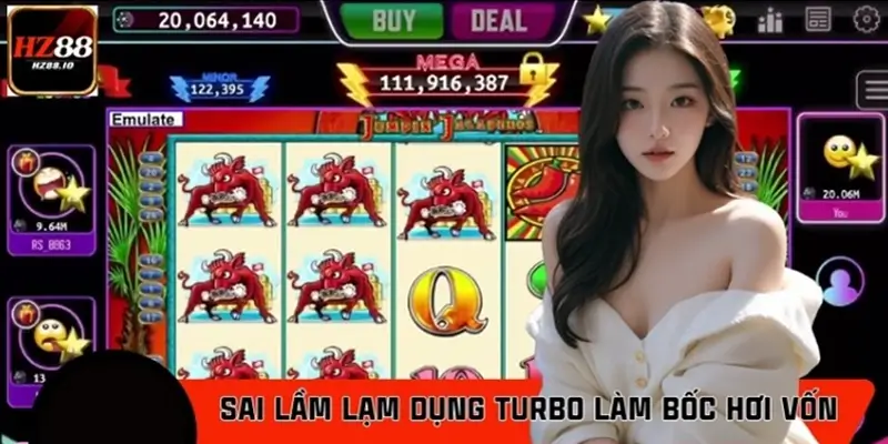 Sai lầm khi lạm dụng Turbo làm bốc hơi vốn